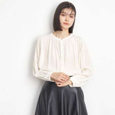 集英社HAPPY PLUS STORETHE SHOP TK（Women）（ザ ショップ ティーケー：レディース）/ヒヨクギャザーブラウス