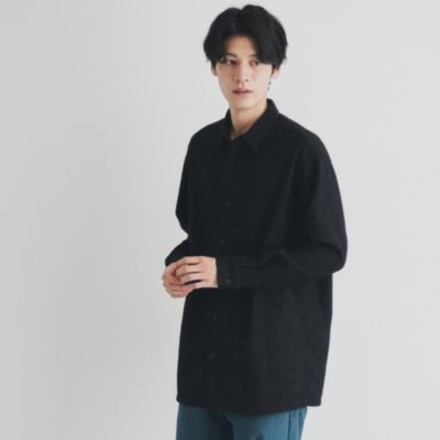 集英社HAPPY PLUS STORETHE SHOP TK（Men）（ザ ショップ ティーケー：メンズ）/リラックスシルエット楊柳シャツ