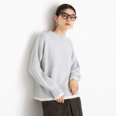 集英社HAPPY PLUS STORETHE SHOP TK（Women）（ザ ショップ ティーケー：レディース）/【5カラー展開/洗えるニット】ミックスメランジ×ラメニット