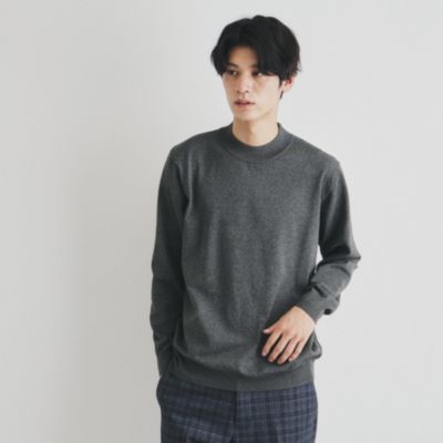 集英社HAPPY PLUS STORETHE SHOP TK（Men）（ザ ショップ ティーケー：メンズ）/ライトポリモックネック