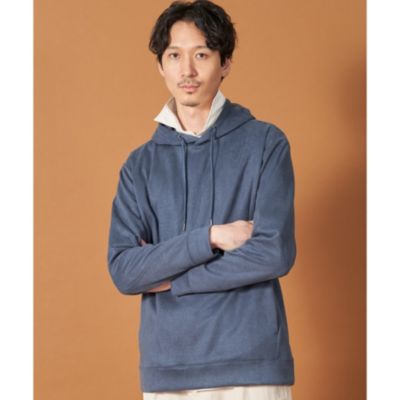 集英社HAPPY PLUS STORETHE SHOP TK（Men）（ザ ショップ ティーケー：メンズ）/杢スウェードタッチパーカー