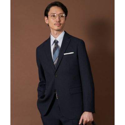 集英社HAPPY PLUS STORETHE SHOP TK（Men）（ザ ショップ ティーケー：メンズ）/バーズアイジャケット【セットアップ可/ビジネス対応】