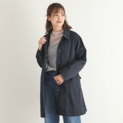 LAURA ASHLEY(ローラアシュレイ)の【リバーシブルベスト／ライナー取り外し可／同柄アイテムあり】ポリントン ローゼズ ステンカラーコート通販  Marisol（マリソル）