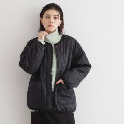 集英社HAPPY PLUS STORETHE SHOP TK（Women）（ザ ショップ ティーケー：レディース）/【蓄熱】リバーシブルキルトブルゾン