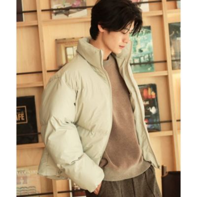 集英社HAPPY PLUS STORETHE SHOP TK（Men）（ザ ショップ ティーケー：メンズ）/スタンドネック中綿ジップブルゾン