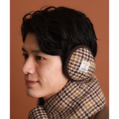 集英社HAPPY PLUS STORETHE SHOP TK（Men）（ザ ショップ ティーケー：メンズ）/【HARRIS TWEED／ハリスツイード】イヤーマフ