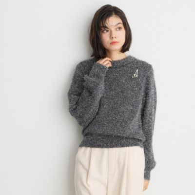 集英社HAPPY PLUS STORETHE SHOP TK（Women）（ザ ショップ ティーケー：レディース）/シャイニーフェザーニット【洗える】