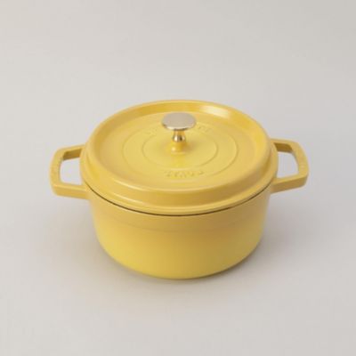 　ピコココット 22cm シトロン ＜staub ストウブ＞