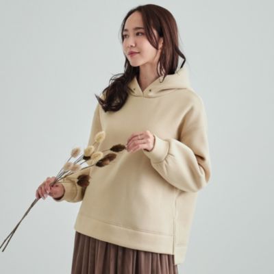 集英社HAPPY PLUS STORESHOO・LA・RUE/DRESKIP（シューラルー）/【S-LL/SHOO WARM】もちっとあったか 裏起毛パーカー