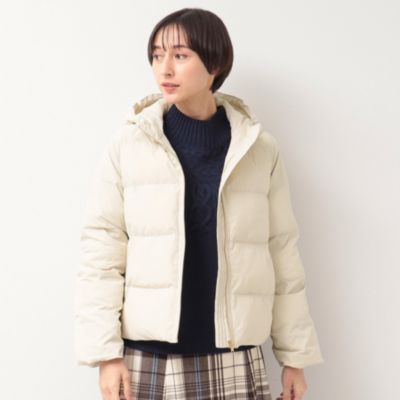 集英社HAPPY PLUS STOREDessin（Ladies）（デッサン：レディース）/フード付き中綿ショートコート