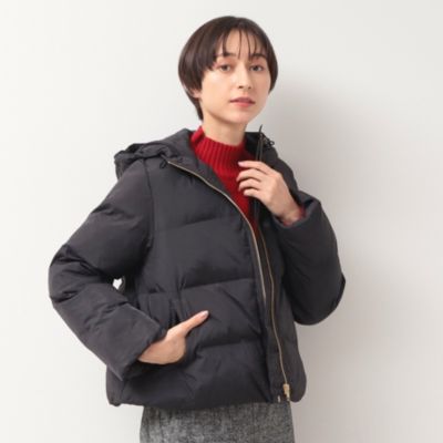 集英社HAPPY PLUS STOREDessin（Ladies）（デッサン：レディース）/フード付き中綿ショートコート