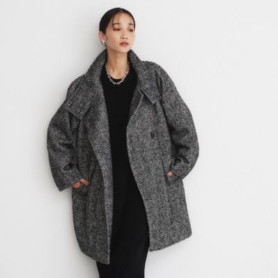 集英社HAPPY PLUS STORETHE SHOP TK（Women）（ザ ショップ ティーケー：レディース）/へリンボンコート