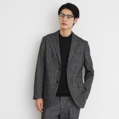 集英社HAPPY PLUS STORETHE SHOP TK（Men）（ザ ショップ ティーケー：メンズ）/ウール混ホームスパンジャケット