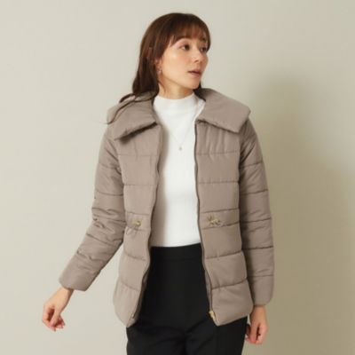 ITS' DEMO(イッツデモ)の【シルエット調節可】ビックカラー中綿