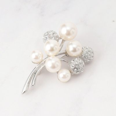 MADISONBLUE パールブローチ