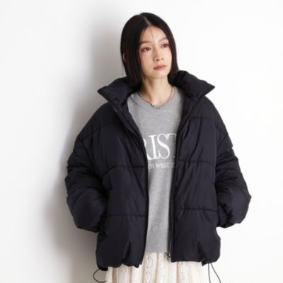 集英社HAPPY PLUS STORETHE SHOP TK（Women）（ザ ショップ ティーケー：レディース）/【撥水】タフタ中綿ブルゾン