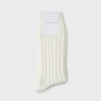 集英社HAPPY PLUS STORETHE SHOP TK（Men）（ザ ショップ ティーケー：メンズ）/リブSOX