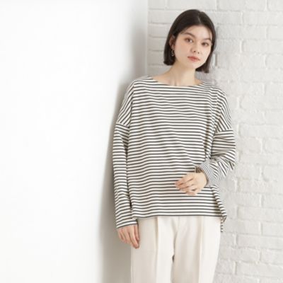 集英社HAPPY PLUS STORETHE SHOP TK（Women）（ザ ショップ ティーケー：レディース）/ドロップショルダープルオーバー【洗える】