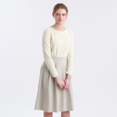 Mackintosh Philosophy マッキントッシュ フィロソフィー の布帛コンビニットワンピース通販 Leeマルシェ