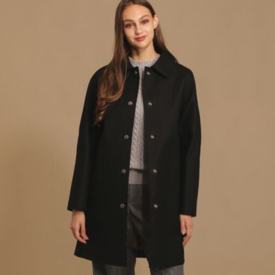 Mackintosh London マッキントッシュロンドン の Mackintosh Rora ゴム引きショートステンカラーコート通販 集英社happy Plus Store