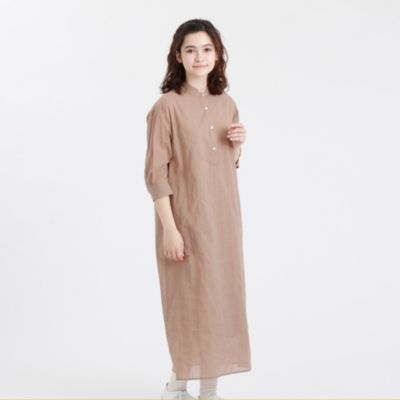 Mackintosh Philosophy マッキントッシュ フィロソフィー のgrey Label マイクロチェックバンドカラーワンピース通販 集英社happy Plus Store