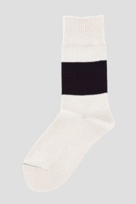 Mhl エムエイチエル のbold Stripe Cotton Sock通販 Mirabella Homme