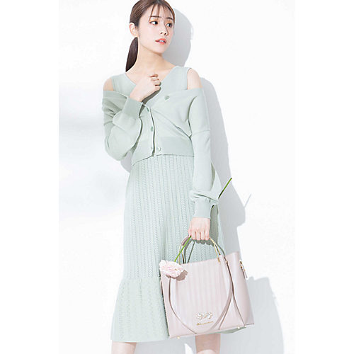 Jill By Jillstuart ジル バイ ジルスチュアート のスカシニットワンピカーデセット通販 Mirabella ミラベラ デザイナーズブランド正規通販