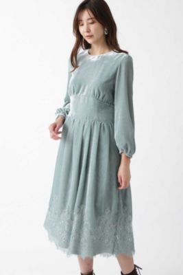 Jillstuart ジルスチュアート の ステラベルベットワンピース通販 Mirabella ミラベラ デザイナーズブランド正規通販