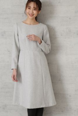 Natural Beauty Basic ナチュラルビューティーベーシック のラメウールフィットアンドフレアワンピース通販 集英社happy Plus Store