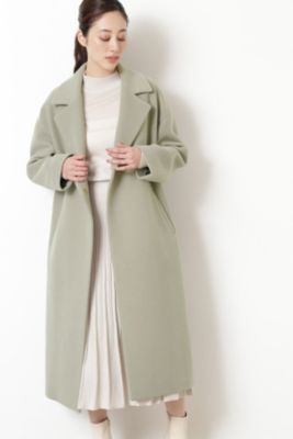 Natural Beauty Basic ナチュラルビューティーベーシック のメルトンモッサオーバーチェスターコート通販 Leeマルシェ