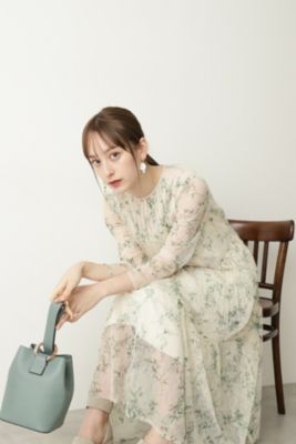 Jillstuart ジルスチュアート の チュールレースフラワーワンピース通販 集英社happy Plus Store