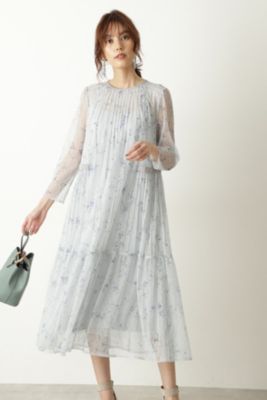 Jillstuart ジルスチュアート の チュールレースフラワーワンピース通販 集英社happy Plus Store