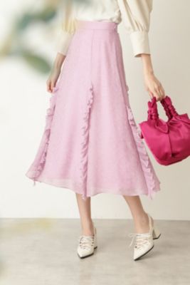 JILLSTUART(ジルスチュアート)の◇クララジャガードスカート通販