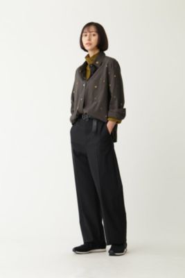 MARGARET HOWELL(マーガレット・ハウエル)のSTRIPE WOOL PLAINWEAVE