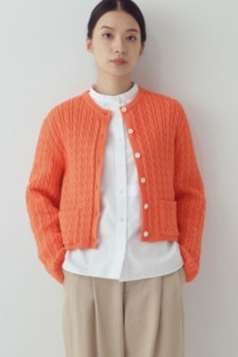 human woman / ヒューマンウーマン ◆ケーブルカーディガン human woman(ヒューマン ウーマン)の◇ケーブルカーディガン通販