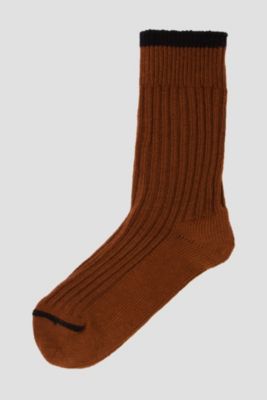 MHL(エムエイチエル)のWIDE TIPPING COTTON SOCK通販 eclat premium