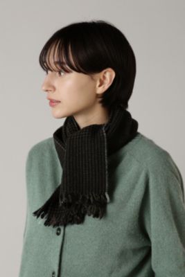 MARGARET HOWELL LAMBSWOOL WOVEN SCARF