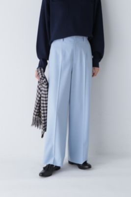 human woman(ヒューマン ウーマン)の◇センタープレスセミワイドパンツ