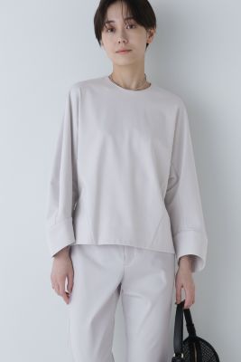 human woman / ヒューマンウーマン ストレッチポンチブラウス human woman(ヒューマン ウーマン)のストレッチポンチブラウス