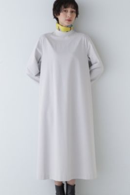 ヒューマンウーマン（human woman）/ストレッチポンチモックネックワンピース human woman(ヒューマン ウーマン)のストレッチポンチモックネック