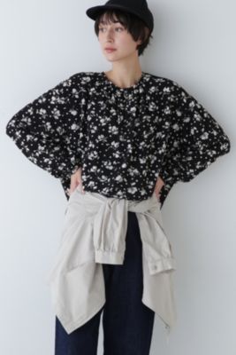 豪華 美品♪ブラミンク ラメフラワー ブラウス エンブロイダリー トップス