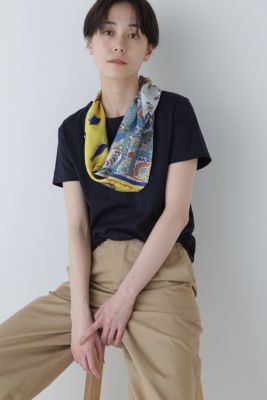 集英社HAPPY PLUS STOREhuman woman（ヒューマン　ウーマン）/◆オーガニック綿天竺半袖Ｔシャツ