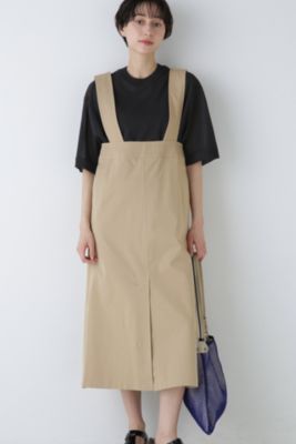 集英社HAPPY PLUS STOREhuman woman（ヒューマン　ウーマン）/◆ストレッチサスペンダースカート