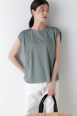 ヒューマンウーマン（human woman）/◆コットンＰＥハイゲージカットソー human woman(ヒューマン ウーマン)の◇コットンPEハイゲージ