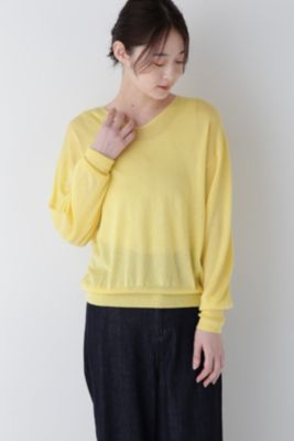 human woman(ヒューマン ウーマン)の◇ベーシックVネックプルオーバー