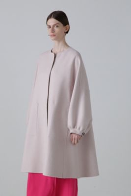 ADORE(アドーア)の◇カシミヤ混2TONEリバーノーカラー