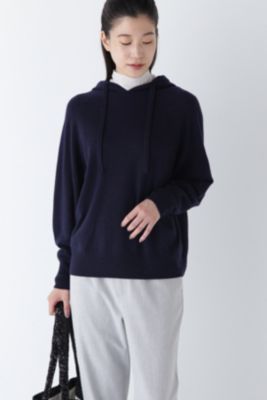 human woman(ヒューマン ウーマン)の◇ウールカシミヤフーディ