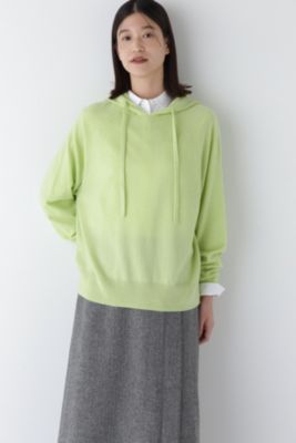 human woman(ヒューマン ウーマン)の◇ウールカシミヤフーディニット