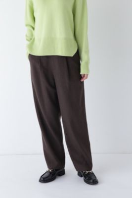 human woman(ヒューマン ウーマン)の◇ウールフラノワイドテーパード