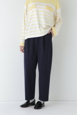 ヒューマンウーマン（human woman）/◆ストレッチポンチタックテーパードパンツ human woman(ヒューマン ウーマン)の◇ストレッチポンチタック